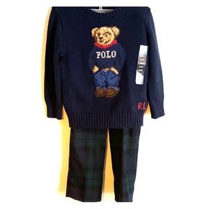 Size 4/4t Boys Polo Ralph Lauren Fall Wear